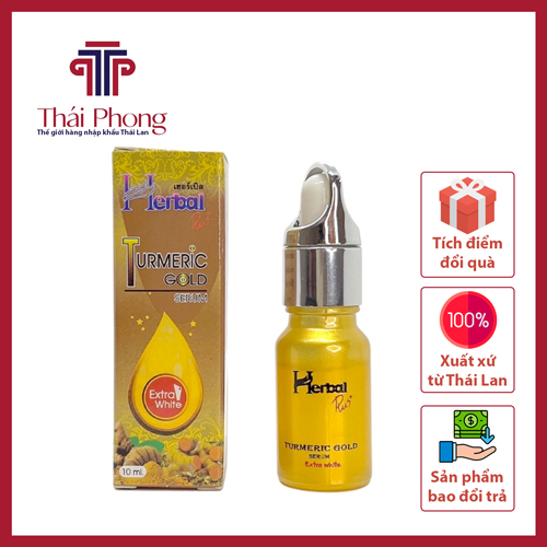 Serum trị mụn chiết xuất nghệ vàng Tumeric Gold Herbal Thái Lan