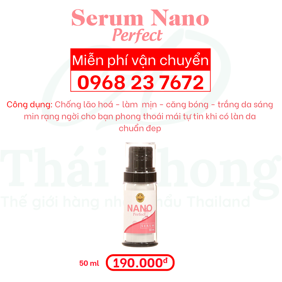 SERUM NANO PERFECT - HÃNG ARBUTINA (THAILAND)